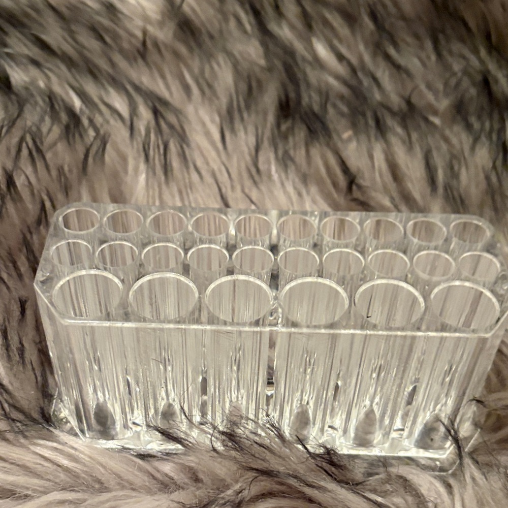 Clear Acrylic Nail Brush Holder